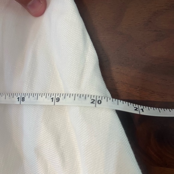 Theory white cotton blend skirt size XS - Picture 8 of 9